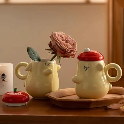 卡哇伊相擁陶瓷抱抱杯3