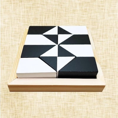 陪伴爸媽的快樂時光 立體益智拼圖健腦遊戲7