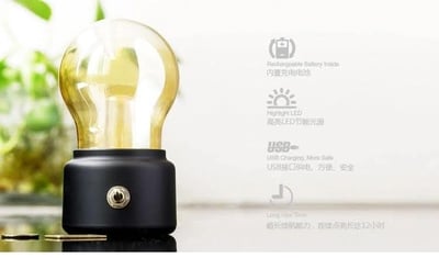 復古燈泡小夜燈7