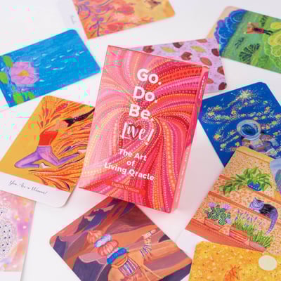 Go.Do.Be.Live 生活藝術神諭卡1