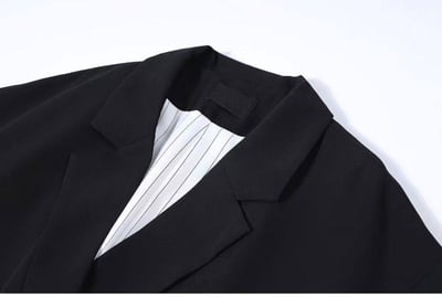 我有加大尺碼 韓版超值寬鬆有型西裝外套10