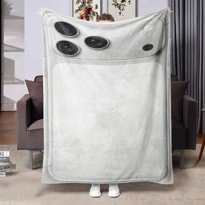 不是惡搞是意外好用的愛瘋17法蘭絨毯子6