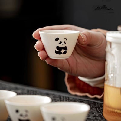 熊抱時光一壺六杯 便攜套裝旅行茶具組4