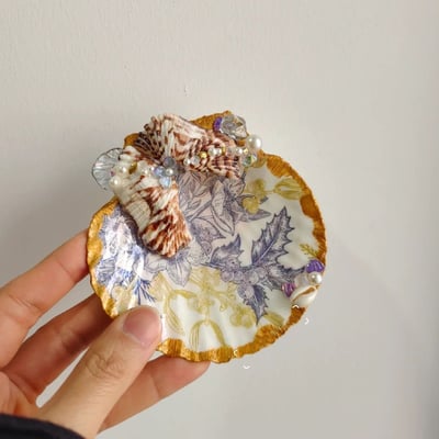 療癒系貝殼首飾盤 DIY 套裝5