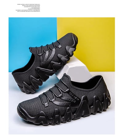 下雨天也能穿  男士個性時尚舒適雨鞋8