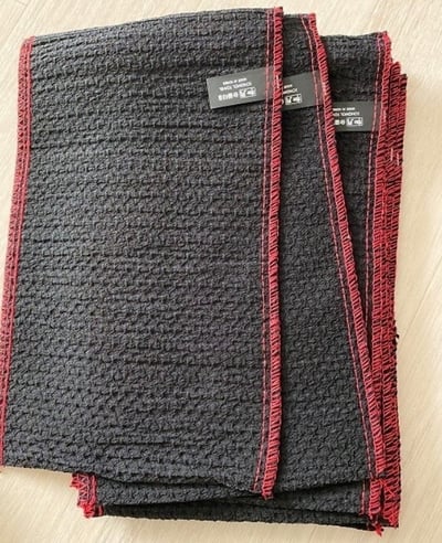 松月 黑鑽磨強度80搓澡巾 10條 (組)5