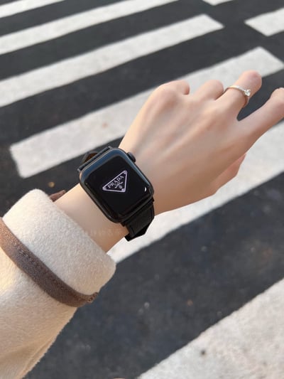 十字紋簡約Apple watch錶帶6