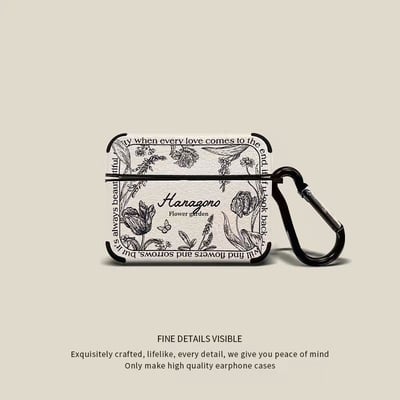 復古玫瑰花蘋果耳機殼  Pro現貨免運1