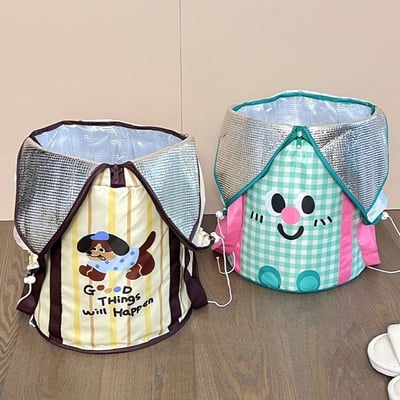 可愛卡通加高過膝泡腳桶7