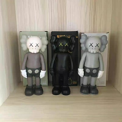 潮玩公仔kaws20公分3隻  贈大娃2