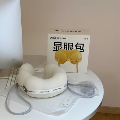 記憶棉360°環繞支撐 出差通勤×旅行午睡必備顯眼包頸枕4