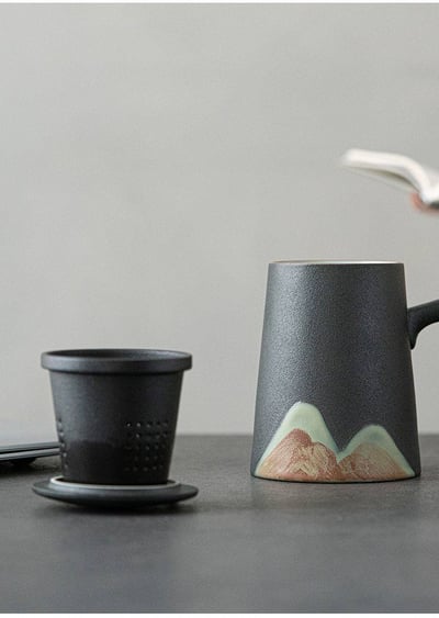 可刻字專屬訂製 江山手工系列陶瓷茶杯組10