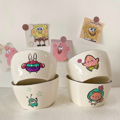 海綿寶寶系列陶瓷餐具飯碗2