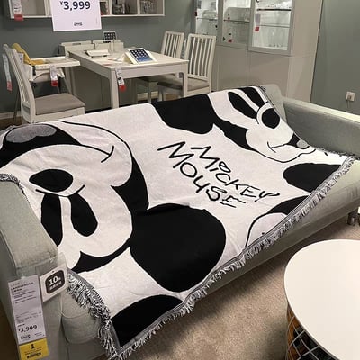 大明星可愛卡通針織毯4