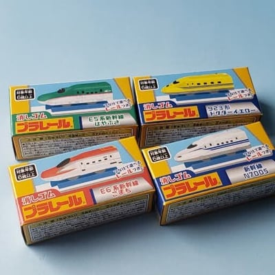 日本超特別 新幹線 造型橡皮擦2