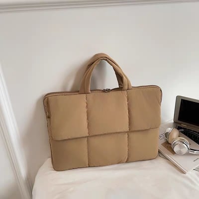 多色百搭 輕量羽絨感電腦包5