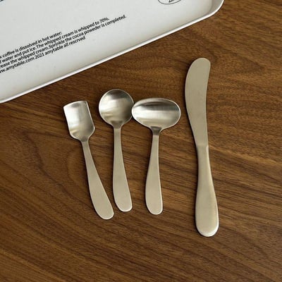 Ins風療癒笑臉餐具組5入4