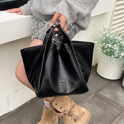 肩背手提兩用托特包1