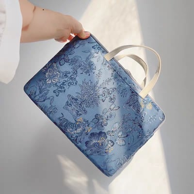 熱帶雨林刺繡版多功能旅行電腦包3