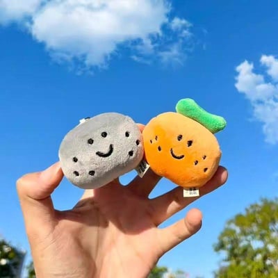 濟州島好朋友限定  橘子跟石頭吊飾1