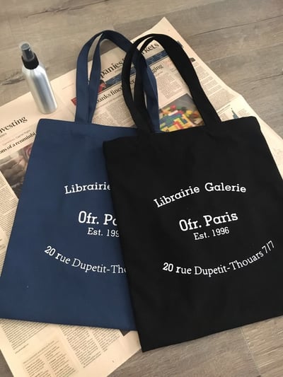 Ofr. Paris 文青帆布袋｜巴黎獨立書店同款5