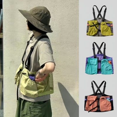 登山・旅行・日常戶外機能風格背心 男女同款多功能背心1