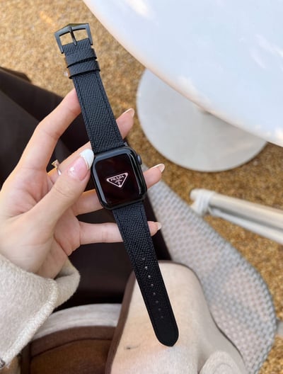 十字紋簡約Apple watch錶帶2