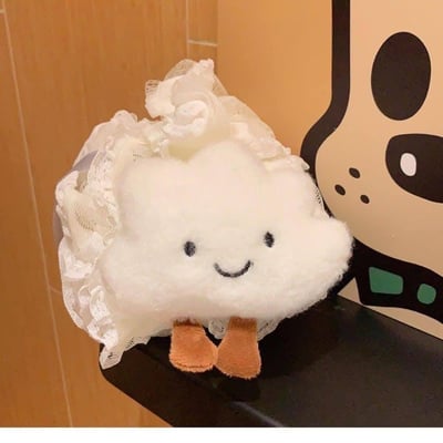 可愛蕾絲奶酪沐浴球6