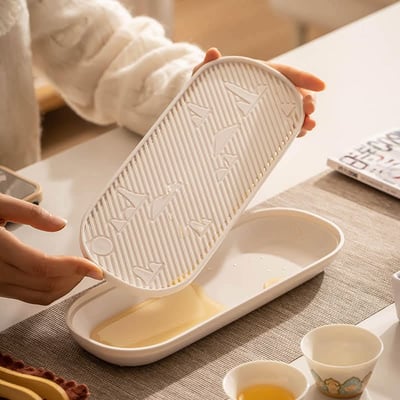 古茗系列 陶瓷一壺四杯茶葉罐旅行茶具組5