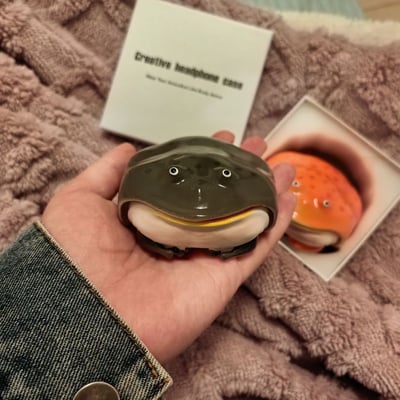 搞怪青蛙 AirPods 耳機保護套6