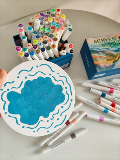 畫出你的色彩宇宙 Acrylic Marker 丙烯彩色筆 80色專業組6