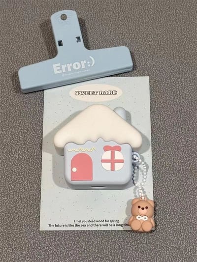 好像有點太可愛 房屋小熊 air pods耳機套3