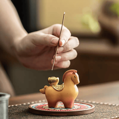 馬上有錢開運香插 新年擺件送禮首選4