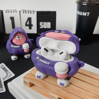 耍帥海綿寶寶跟派大星 Airpods耳機套7