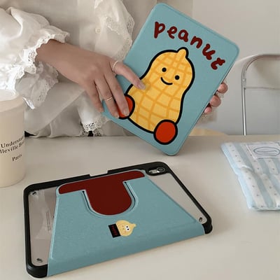 花生小子 Peanut呆萌小花生療癒系平板保護套4