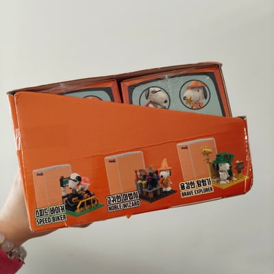 Snoopy積木盲盒6入4