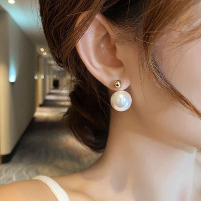 新款巴洛克珍珠奢華感耳環組合3