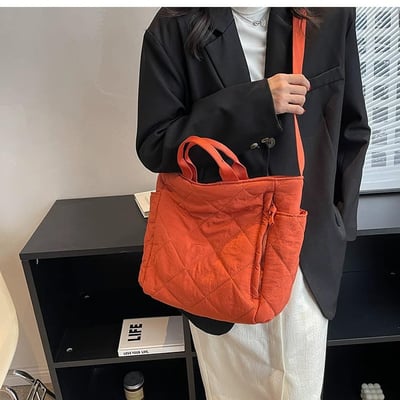 時尚通勤斜挎手提托特包2