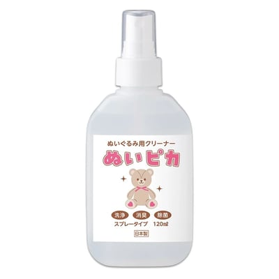 日本製 絨毛娃娃專用清潔噴霧 120ml2