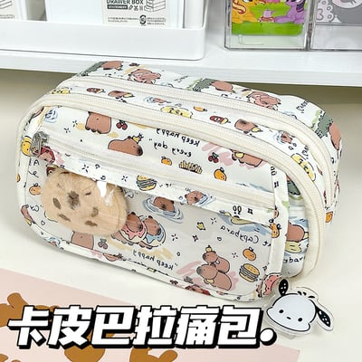 多款卡通痛包筆袋 INS風大容量高顏值文具收納袋1