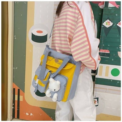 學生補習袋多功能手提帆布包4