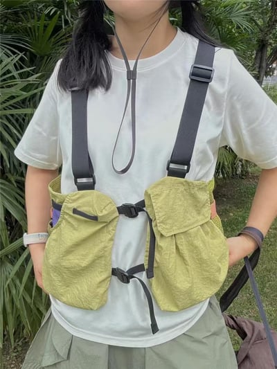 登山・旅行・日常戶外機能風格背心 男女同款多功能背心10