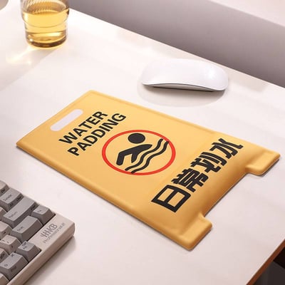 偷偷摸魚日常滑水 手腕放鬆滑鼠墊兩件套3