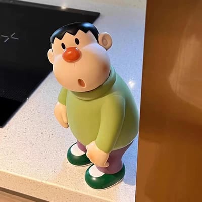 孩子王胖虎技安模型公仔4