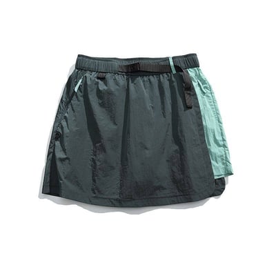 山系戶外工裝半身裙 防走光短裙 A字百搭運動傘裙褲6