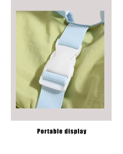 超輕量設計 森系配色機能後背包11