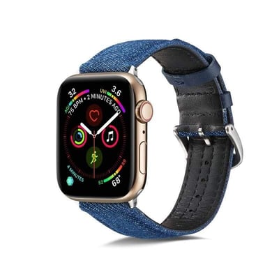 單寧牛仔 我的酷炫丹寧apple watch錶帶1