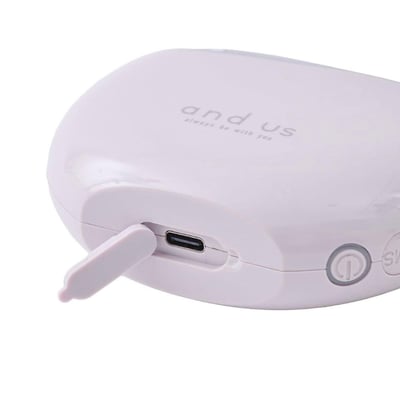 日本3coins限定and us 溫感×冷感×EMS 震動刮痧美容導入儀5