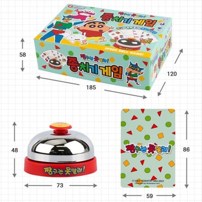 韓國蠟筆小新心臟病桌遊  現貨免運2