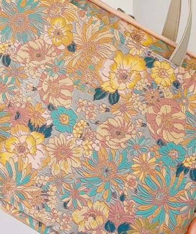 神秘花園 提花刺繡多功能旅行電腦包5